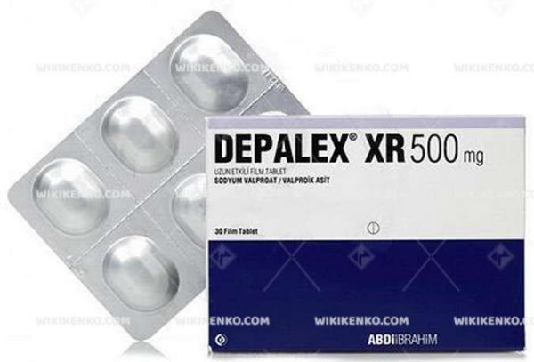 Depalex Xr Uzun Etkili Film Tablet 500 Mg