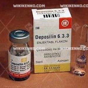 Deposilin 6.3.3 Injection Powder Iceren Vial