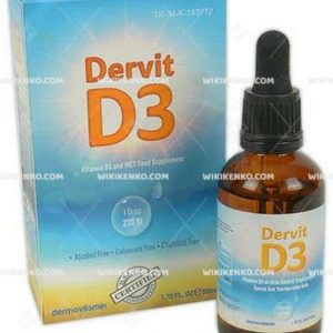 Dervit – D3 Vitamin D3 Ve Orta Zincirli Trigliseridleri Iceren Liquid Takviye Edici Gida