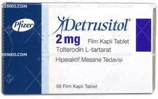 Detrusitol Film Coated Tablet 2 Mg