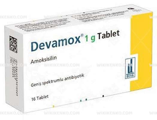 Devamox Tablet 1000 Mg