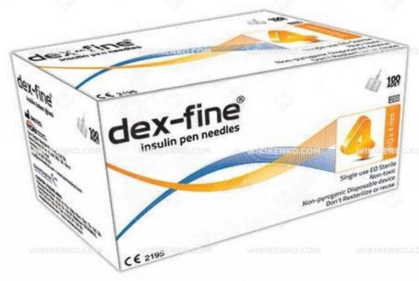 Dexfine Insulin Kalem Needle Ucu 4 Mm