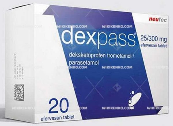 Dexpass Efervesan Tablet 25 Mg