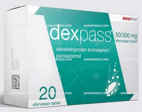 Dexpass Efervesan Tablet 50 Mg