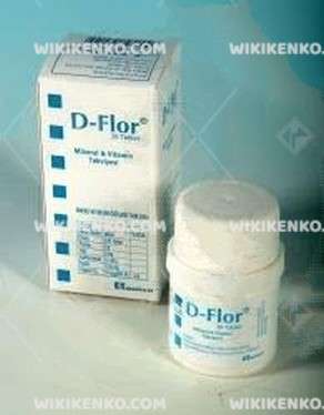 D - Flor Tablet 0.25 Mg/5Mcg