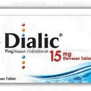 Dialic Efervesan Tablet 15 Mg