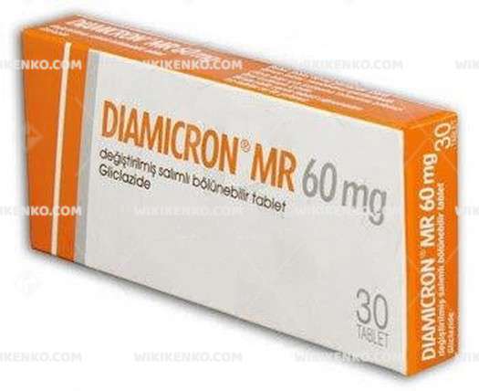 Diamicron Mr Degistirilmis Salimli Tablet