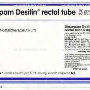 Diazepam Desitin Rektal Tup 5 Mg