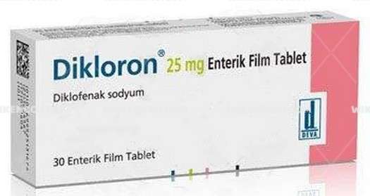 Dikloron Enterik Film Tablet 25 Mg