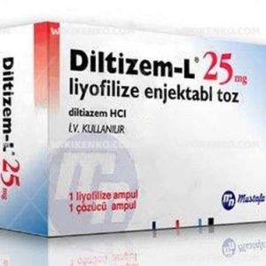 Diltizem - L Liyofilize Injection Powder