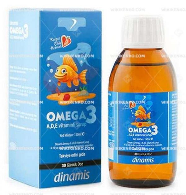 Dinamis Omega 3 A, D, E Vitaminli Takviye Edici Gida
