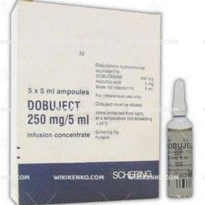 Dobuject Konsantre Infusion Solution Iceren Ampul