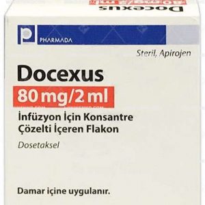Docexus Infusion Icin Konsantre Solution Iceren Vial 80 Mg