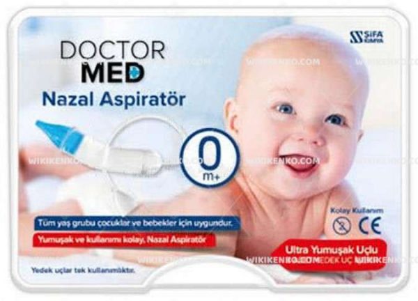 Doctormed Ultra Soft Uclu Nazal Aspirator