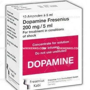 Dopamine Fresenius Infusionluk Konsantre Solution