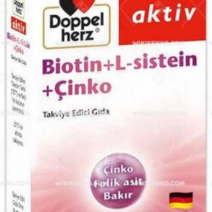 Doppelherz Biotin + L – Sistein + Cinko Capsule