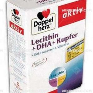 Doppelherz Lecithin + Dha + Kupfer + Zink + Folsaure + B Vitamine Capsule