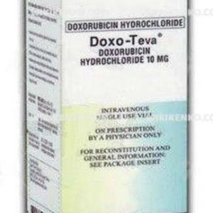 Doxo – Teva I.V. Injection Liyofilize Powder Iceren Vial 10 Mg