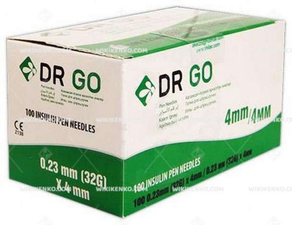 Dr Go Insulin Needle Ucu 4 Mm