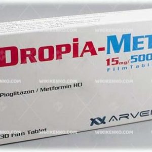 Dropia-Met Film Tablet 15 Mg / 500