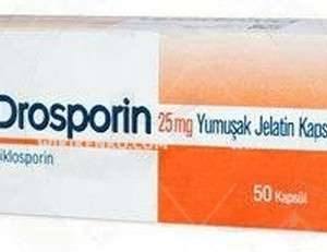 Drosporin Soft Gelatin Capsule 25 Mg