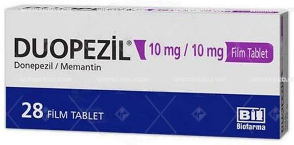 Duopezil Film Tablet 10 Mg / 10 Mg