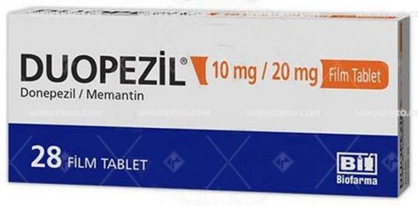 Duopezil Film Tablet 10 Mg / 20 Mg