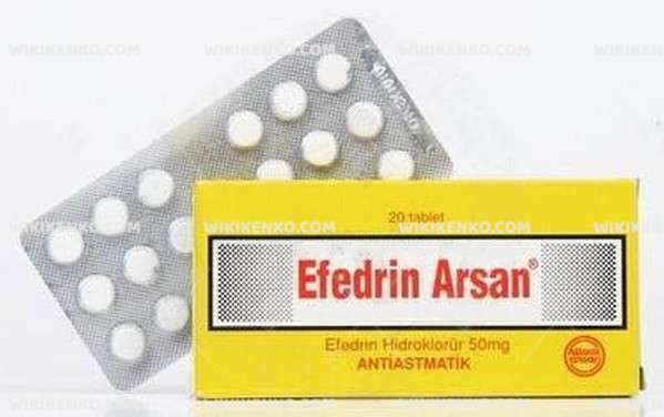 Efedrin Arsan Tablet