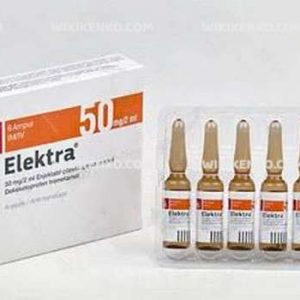 Elektra Injection Solution Iceren Ampul