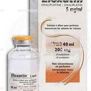 Eloxatin Iv Infusion Icin Konsantre Solution Iceren Vial  200 Mg