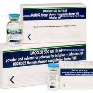 Emoclot Iv Infusion Icin Liyofilize Powder Iceren Vial  500 Mg