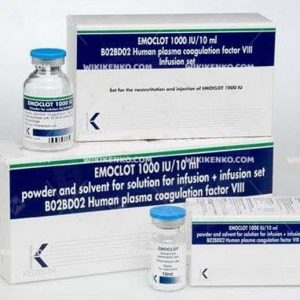 Emoclot Iv Infusion Icin Liyofilize Powder Iceren Vial  1000 Mg