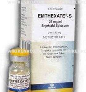 Emthexate - S Injection Solution 50 Mg