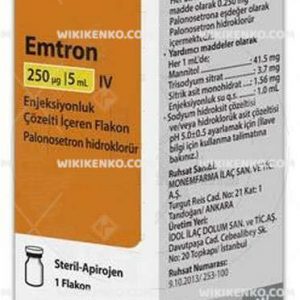 Emtron I.V. Injection Solution Iceren Vial