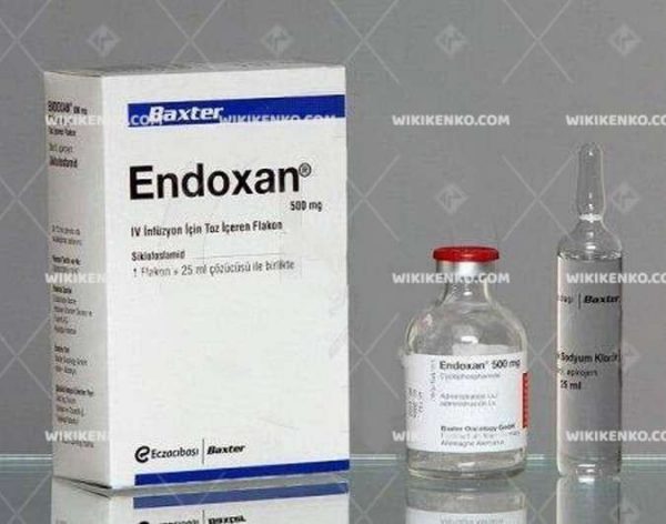 Endoxan Iv Infusion Icin Powder Iceren Vial 500 Mg
