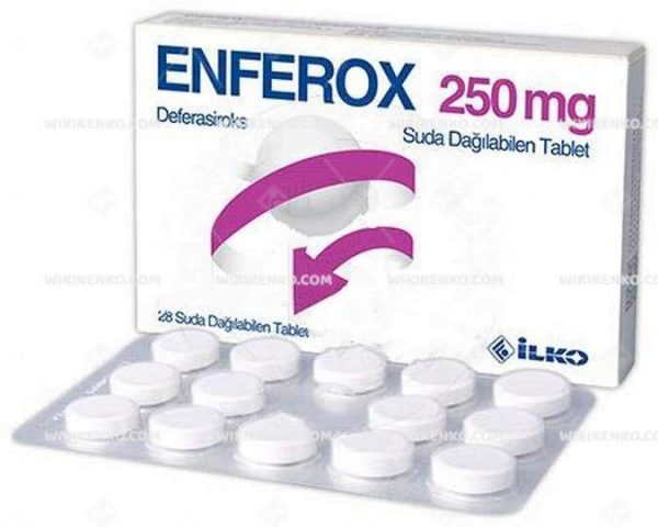 Enferox Suda Dagilabilen Tablet 250 Mg