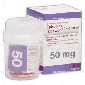 Epirubicin "Ebewe" Iv Intravesikal Infusion Icin Konsantre Coz. 25 Ml