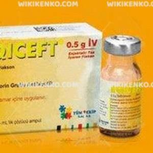 Eqiceft Iv Injection Powder Iceren Vial 0.5 G
