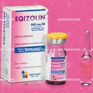 Eqizolin Im Injection Powder Iceren Vial 250 Mg