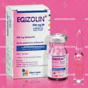 Eqizolin Im Injection Powder Iceren Vial 500 Mg