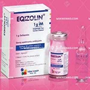Eqizolin Im Injection Powder Iceren Vial 1000 Mg