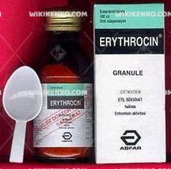 Erythrocin Oral Suspension Icin Granul