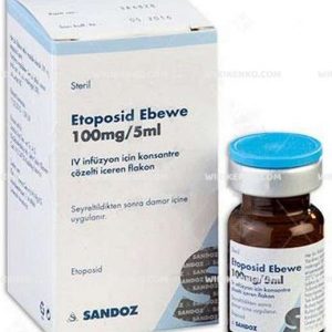 Etoposid Ebewe Iv Infusion Icin Konsantre Solution Iceren Vial  100 Mg