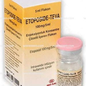 Etoposide – Teva Injection Konsantre Solution Iceren Vial