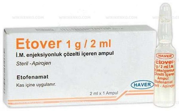Etover I.M. Injection Solution Iceren Ampul