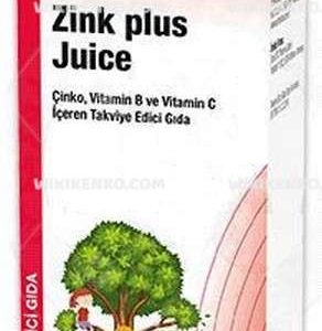 Eurho Vital Zink Plus Juice – Cinko, Vitamin B Ve Vitamin C Iceren Takviye Edici Gida