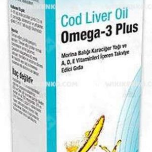 Eurho Vital Omega - 3 Plus - Morina Baligi Karaciger Yagi Ve A,D,E Vitamini Iceren Takviye Edici Gid