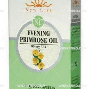 New Life - Evening Primrose Oil Soft Gelatin Capsule