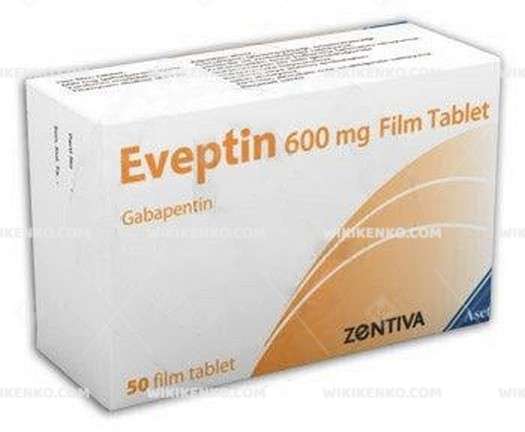 Eveptin Film Tablet 600 Mg
