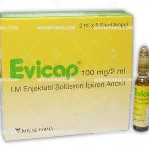 Evicap I.M. Injection Solution Iceren Ampul